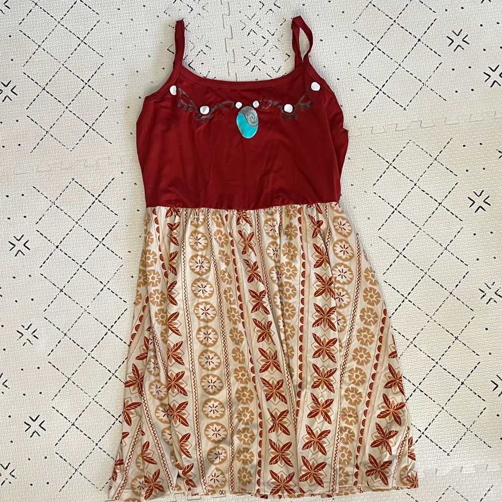 Disney Parks authentic Moana tank dress M